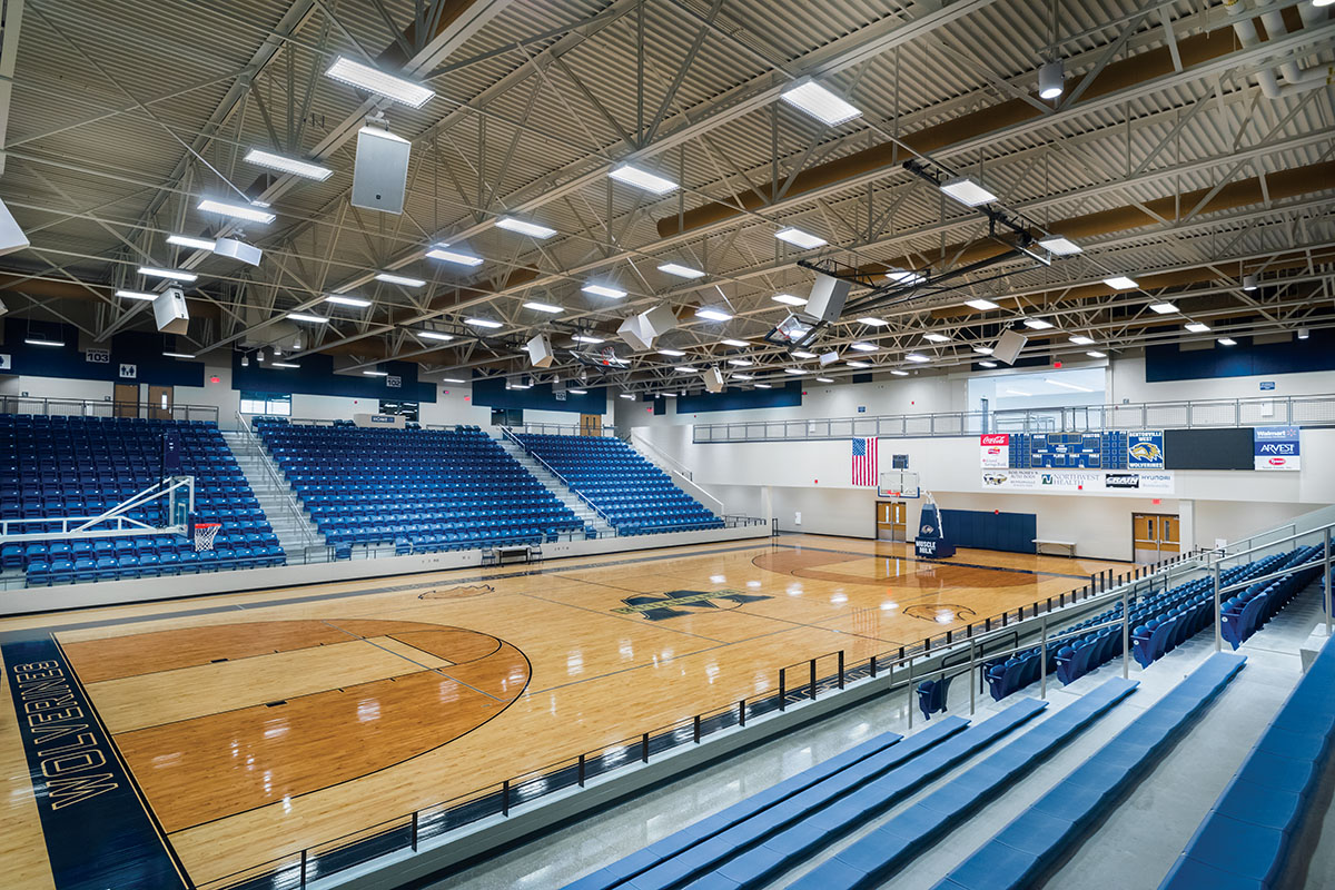 Bentonville West High School — Gymnasium